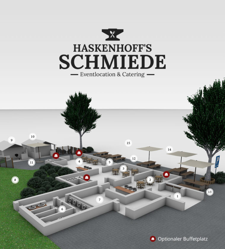 Schmiede Grundriss